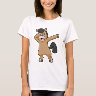 Camiseta Caballo con baile de hip hop