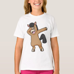 Camiseta Caballo con baile de hip hop