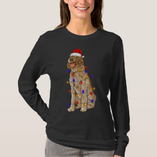 Camiseta Caballo con hilo que apunta a un perro con griffon