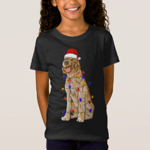 Camiseta Caballo con hilo que apunta a un perro con griffon