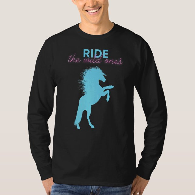 Camiseta Caballo Con Los Salvajes (Anverso)