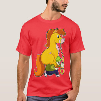 Camiseta Caballo con niño