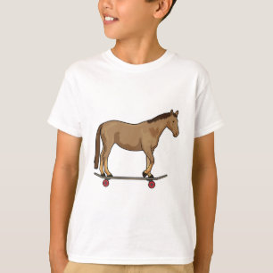Camiseta Caballo con patineta