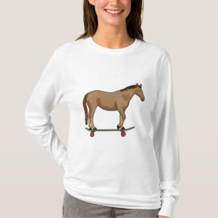 Camiseta Caballo con patineta