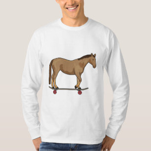 Camiseta Caballo con patineta