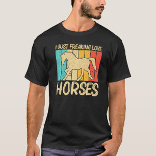 Camiseta Caballo Cool Para Hombres Mujeres Equitación A Cab