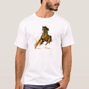 Camiseta Caballo corriendo