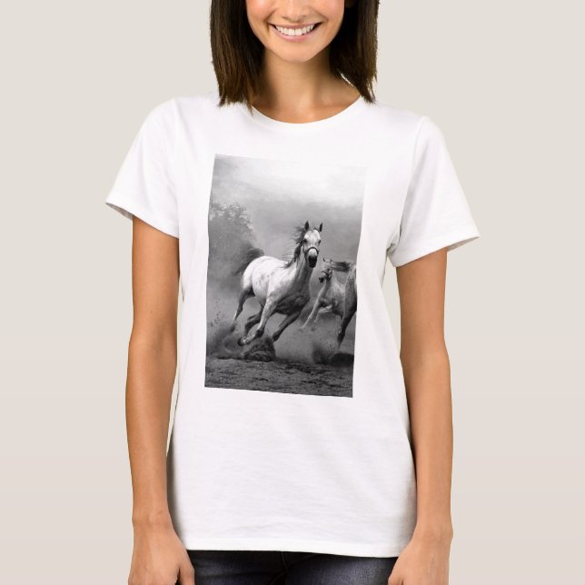Camiseta Caballo corriendo (Anverso)