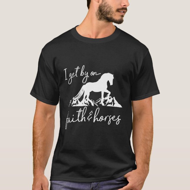 Camiseta Caballo Cristiano (Anverso)