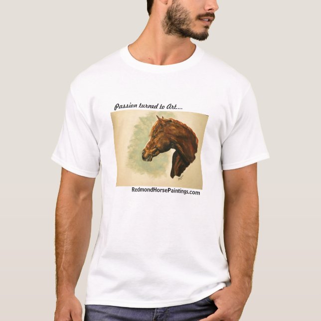 Camiseta Caballo cuarto (Anverso)