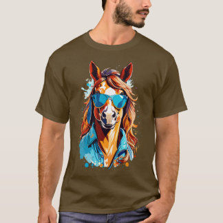 Camiseta Caballo Cute