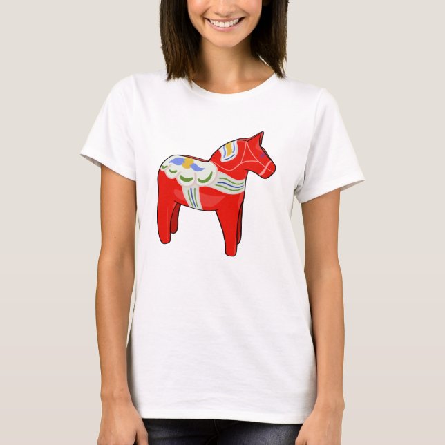Camiseta Caballo dalecareño (Anverso)