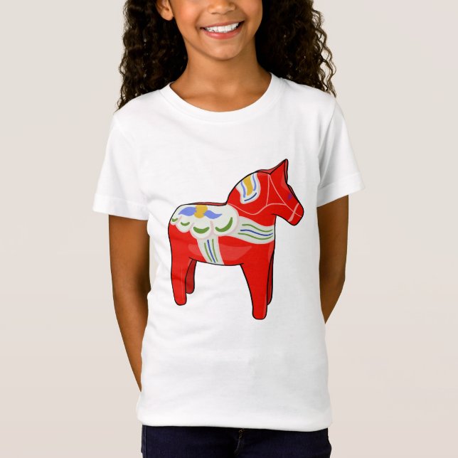 Camiseta Caballo dalecareño (Anverso)