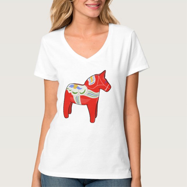 Camiseta Caballo dalecareño (Anverso)