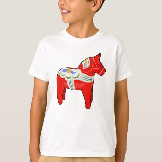 Camiseta Caballo dalecareño (Anverso)