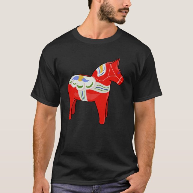 Camiseta Caballo dalecareño (Anverso)
