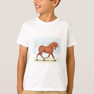 Camiseta Caballo de acedera con bribón y soca ecuestre