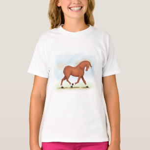Camiseta Caballo de acedera con manchas y calcetines ecuest