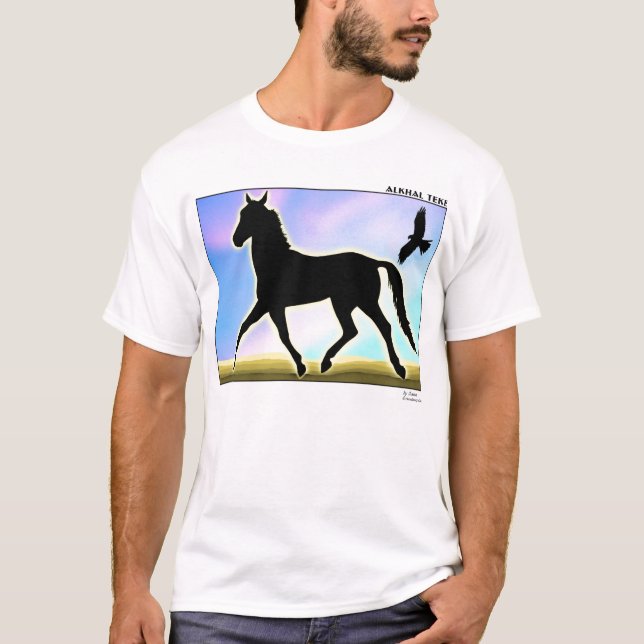 Camiseta Caballo de Alkhal Teke (Anverso)