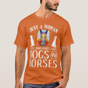 Camiseta Caballo de Amo de Perro de Novia
