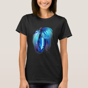 Camiseta Caballo de animales de color