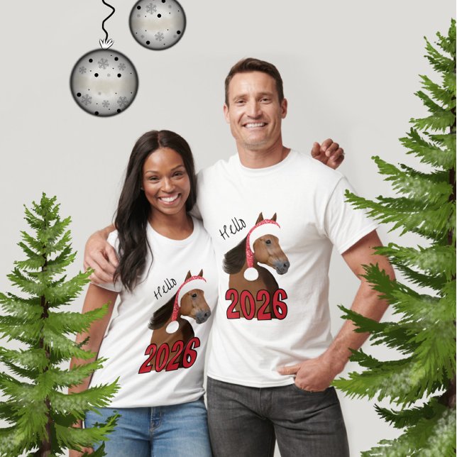 Camiseta Caballo de Año Nuevo (Subido por el creador)