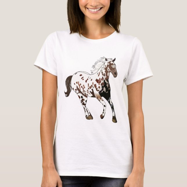 Camiseta Caballo de Appaloosa (Anverso)