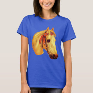 Camiseta Caballo de Arte Vintage