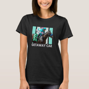 Camiseta Caballo de Autos Getaway, Carreras de Caballos, De