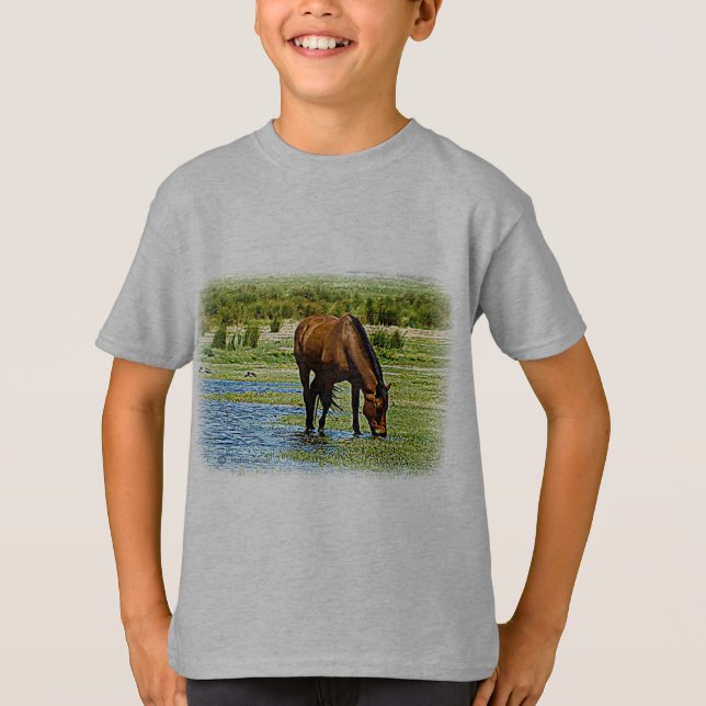 Camiseta Caballo de Bahía (Anverso)