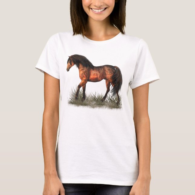 Camiseta Caballo de bahía (Anverso)
