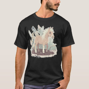 Camiseta Caballo de bebé lindo en niños de caballo y niños 