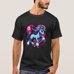 Camiseta Caballo de bebé lindo s Equino niños mascotas