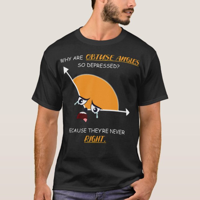 Camiseta Caballo de broma de mal gusto de ángulos matemátic (Anverso)