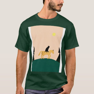 Camiseta Caballo de caballete mínimo 1