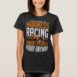 Camiseta Caballo de carreras de trote pista de carreras de