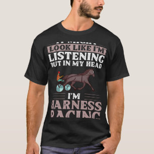 Camiseta Caballo de carreras de trote pista de carreras de