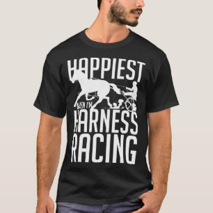 Camiseta Caballo de carreras de trote pista de carreras de