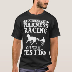 Camiseta Caballo de carreras de trote pista de carreras de 