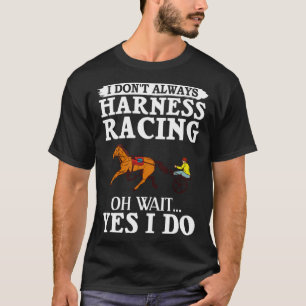 Camiseta Caballo de carreras de trote pista de carreras de 