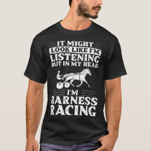 Camiseta Caballo de carreras de trote pista de carreras de