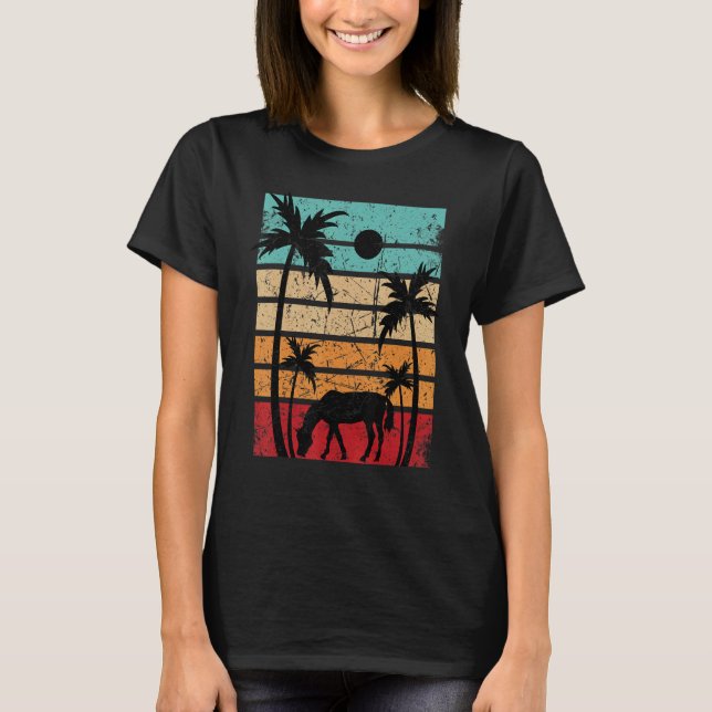 Camiseta Caballo de carreras para caballos (Anverso)