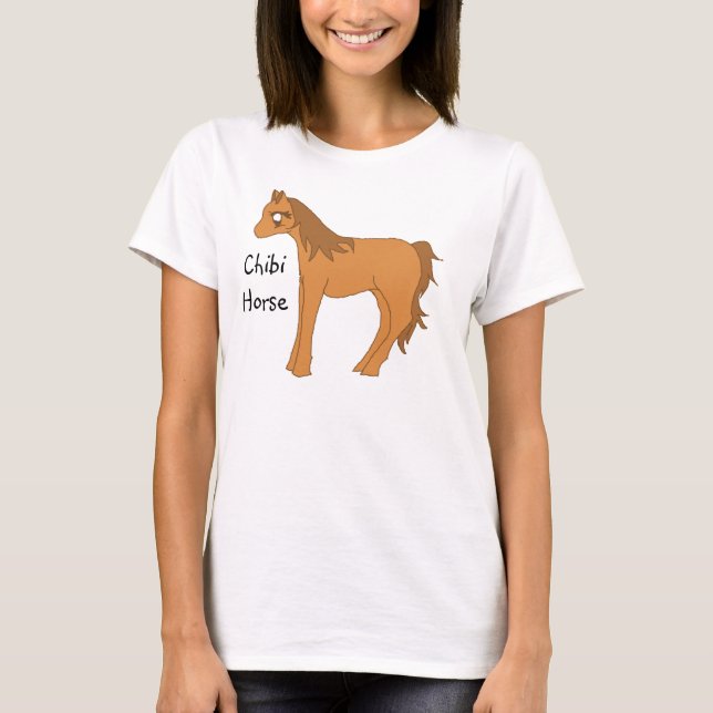 Camiseta Caballo de Chibi (Anverso)