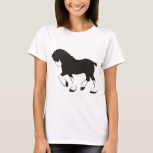 Camiseta Caballo de Clydesdale