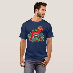 Camiseta Caballo de Dala del sueco