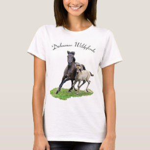 Camiseta Caballo de Dulmen Salvaje Ternera _ Dülmener Wild