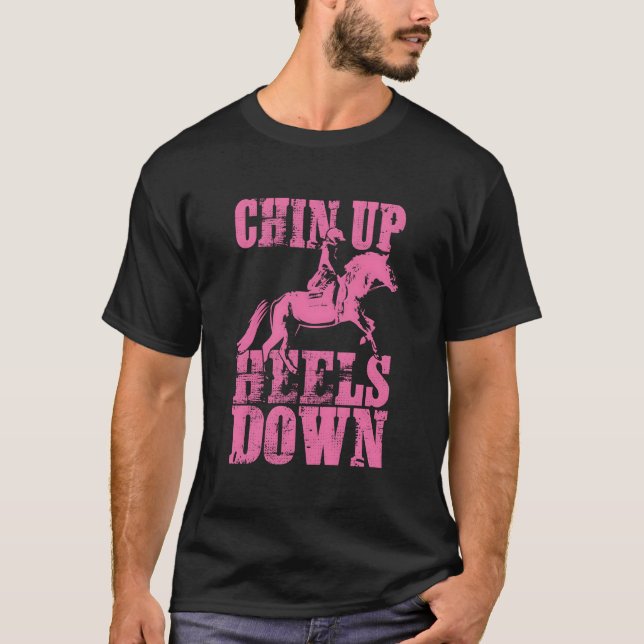 Camiseta Caballo de equitación (Anverso)