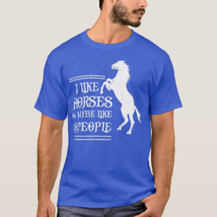Camiseta Caballo de equitación animal