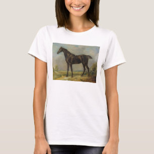 Camiseta Caballo de equitación negro de Golding Constable, 