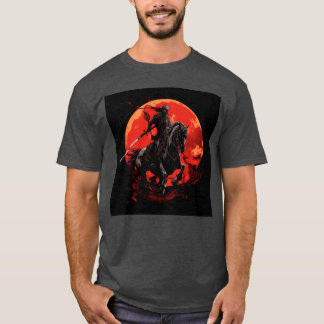 Camiseta Caballo de esqueleto Humano Esqueleto Caballo de c